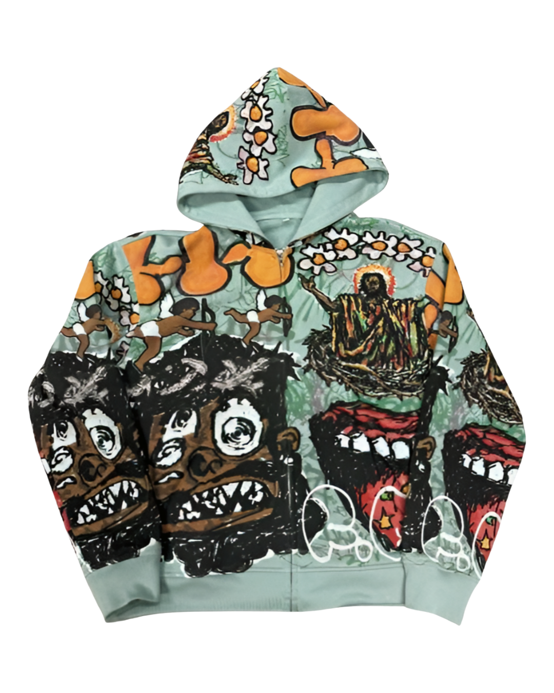 Jesus Is King Zip-Up Hoodie